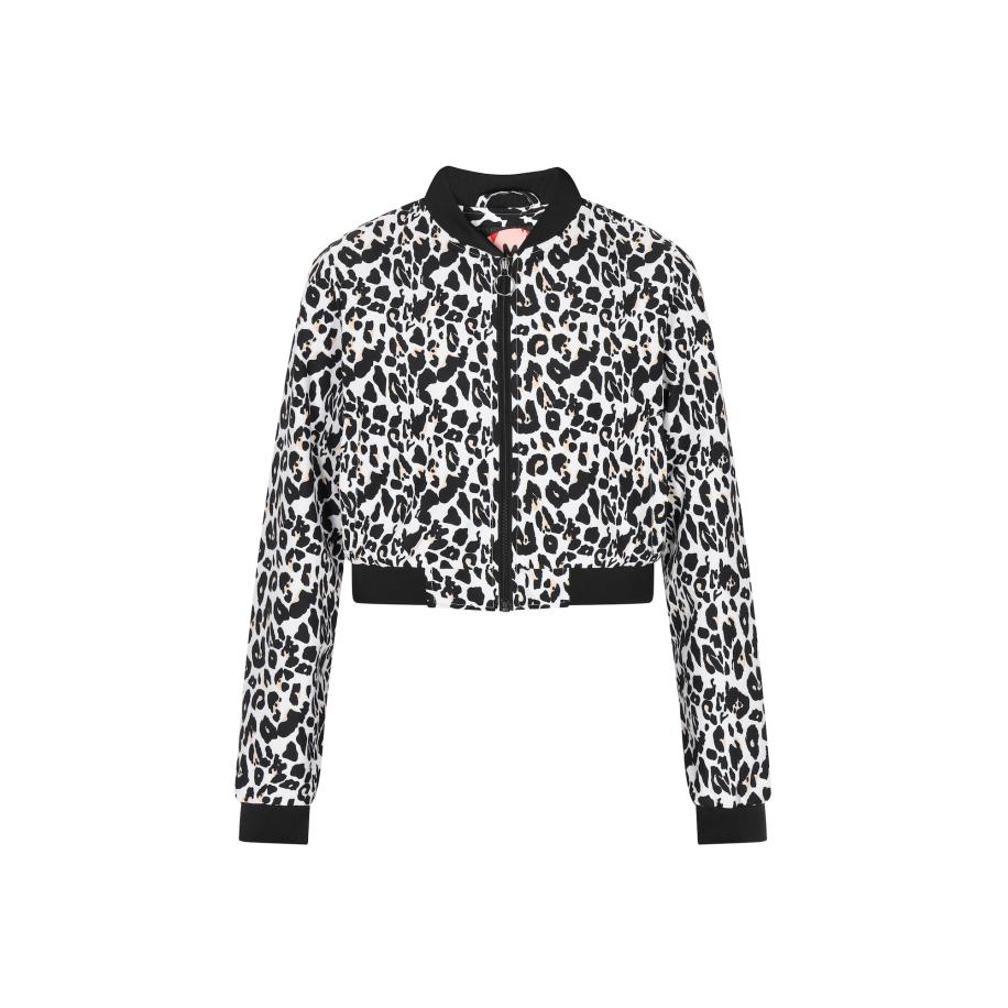 myMo ROCKS Tussenjas rosa / zwart / wit Zwart