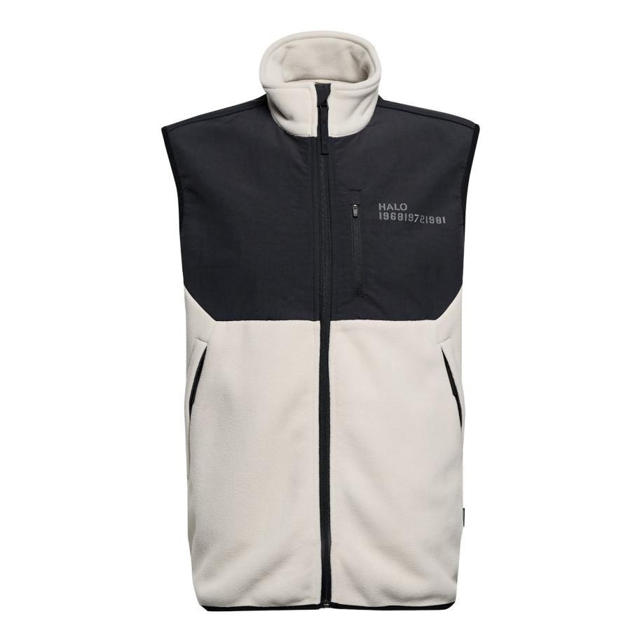 Halo HALO Bodywarmer beige / zwart -