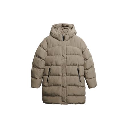 Superdry Superdry Winterjas donkerbeige