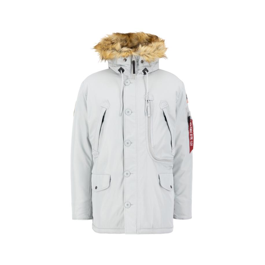 Alpha Industries ALPHA INDUSTRIES Winterparka Polar lichtgrijs -