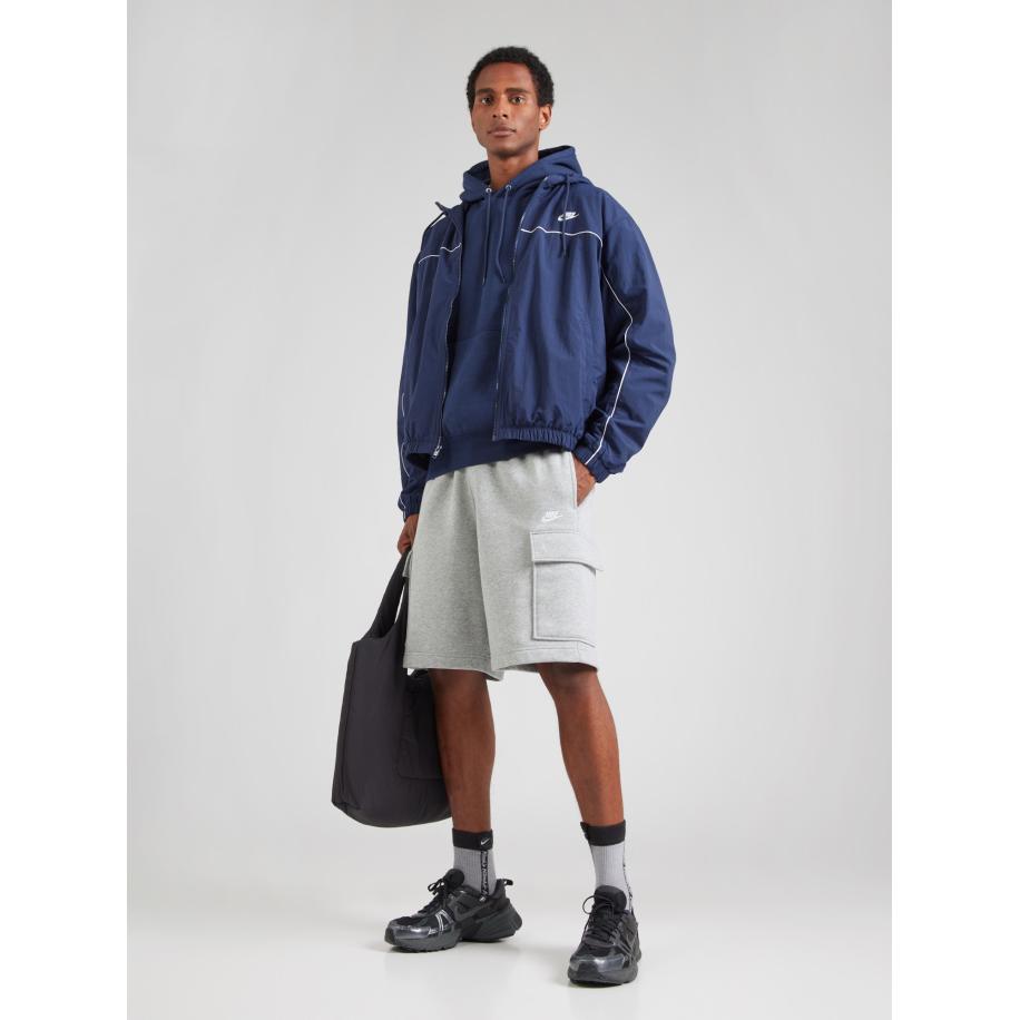 Nike Nike Sportswear Tussenjas CLUB navy / lichtgroen / wit -