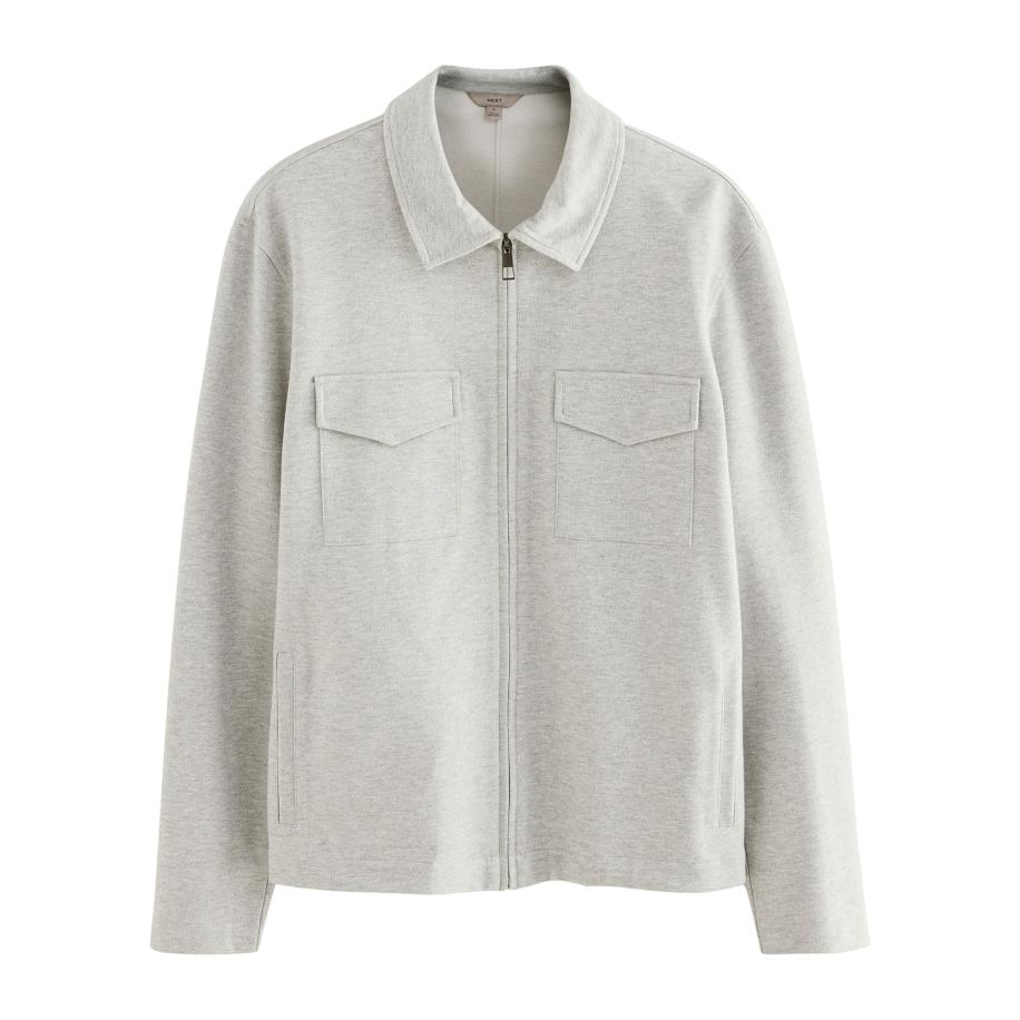 Next Next Tussenjas lichtgrijs -