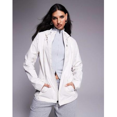 The North Face Alta Vista Waterbestendig opvouwbaar jack in gebroken wit