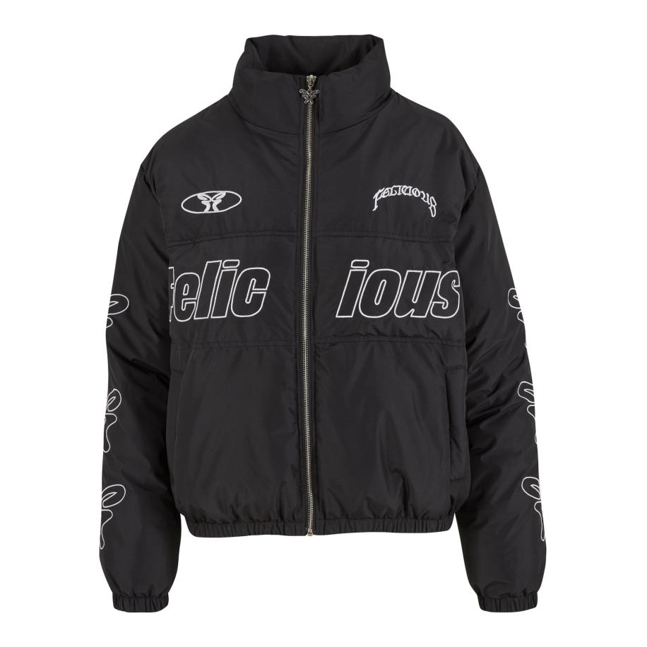 Felicious Tussenjas zwart / wit Zwart