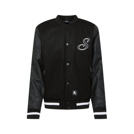 Starter Black Label Starter Black Label Tussenjas zwart / wit