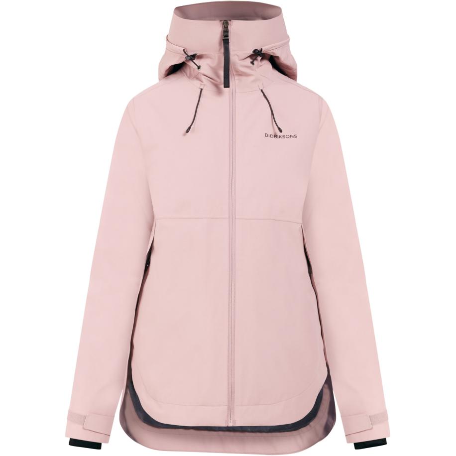Didriksons Didriksons Outdoorjas Jenni oudroze / zwart -