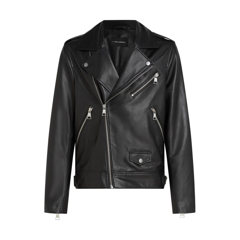 Karl Lagerfeld Karl Lagerfeld Tussenjas Essential zwart -