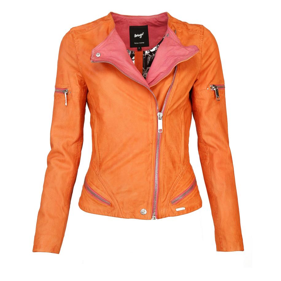 Maze Maze Tussenjas Diamond oranje / pink -