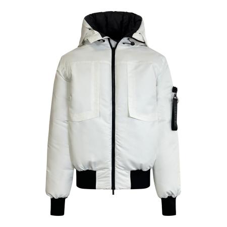 SikSilk SikSilk Winterjas zwart / wit