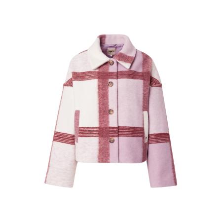 FRNCH PARIS FRNCH PARIS Tussenjas sering / cyclaam / wit