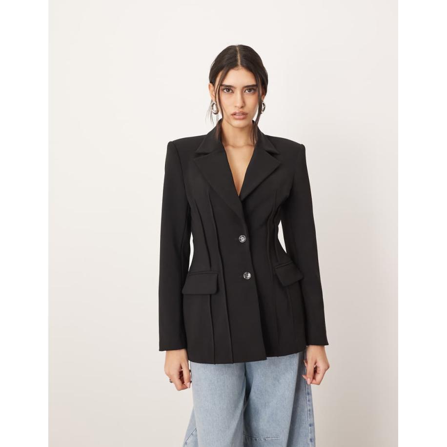 ARRANGE Premium Vormgevende blazer in zwart Zwart