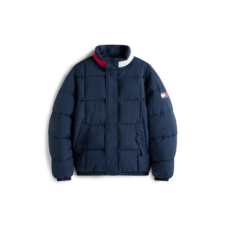 Tommy Jeans Tommy Jeans Winterjas navy / rood / wit