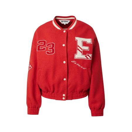 Only ONLY Tussenjas ONLCHARA knalrood / wit