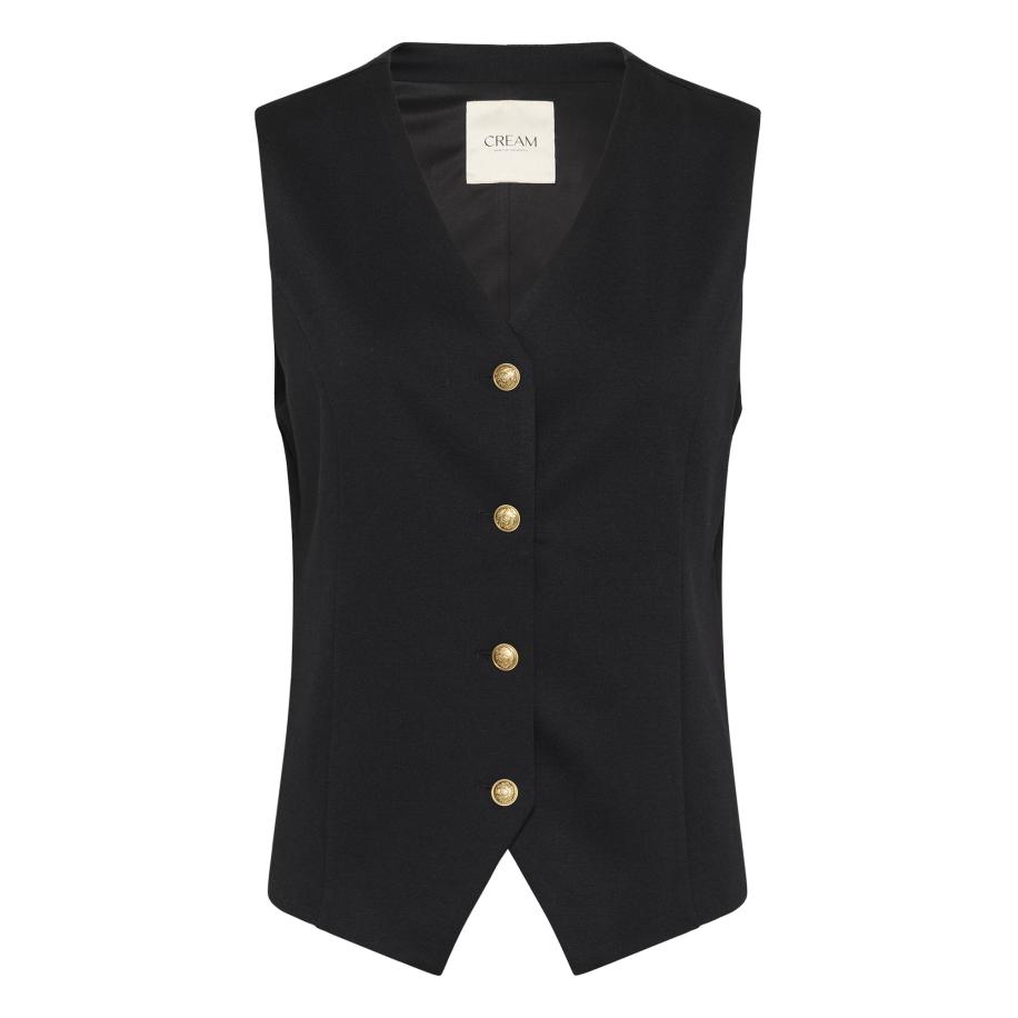 Cream Cream Bodywarmer Anett zwart -