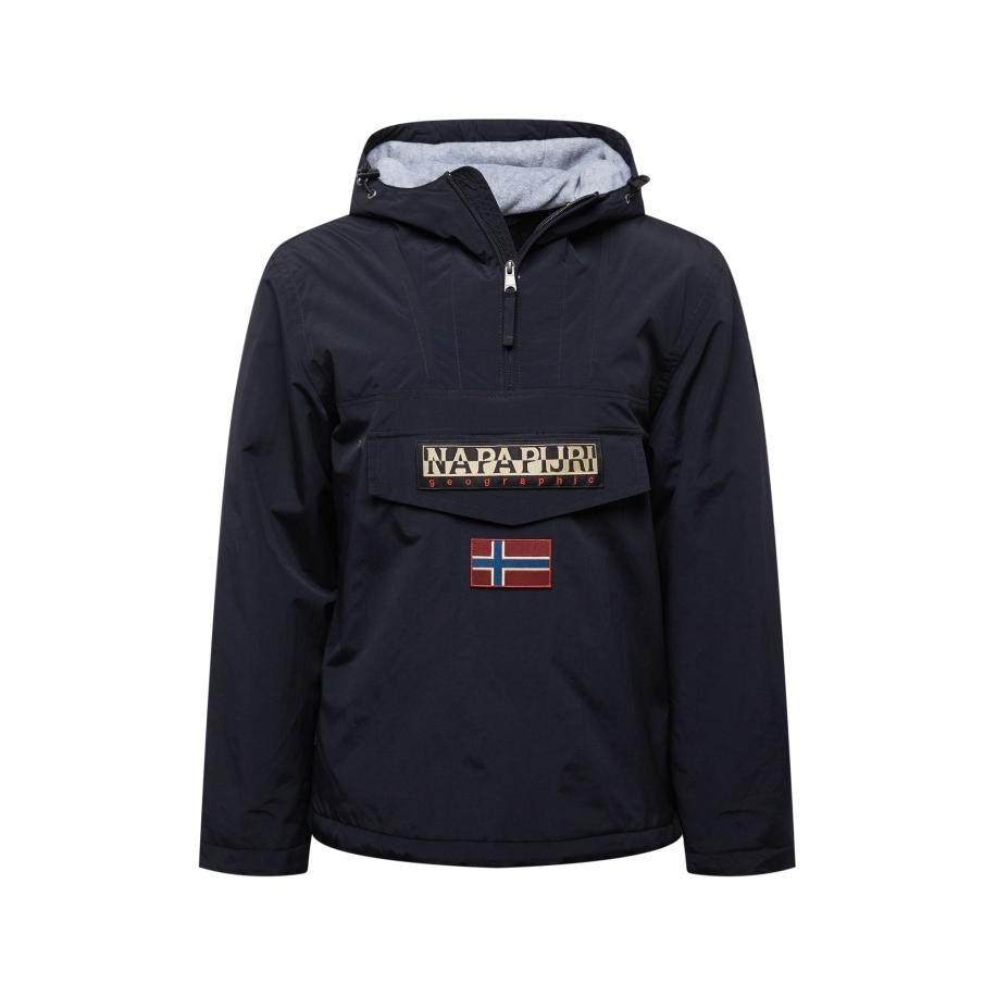 Napapijri NAPAPIJRI Tussenjas Rainforest blauw / goud / donkerrood / zwart -