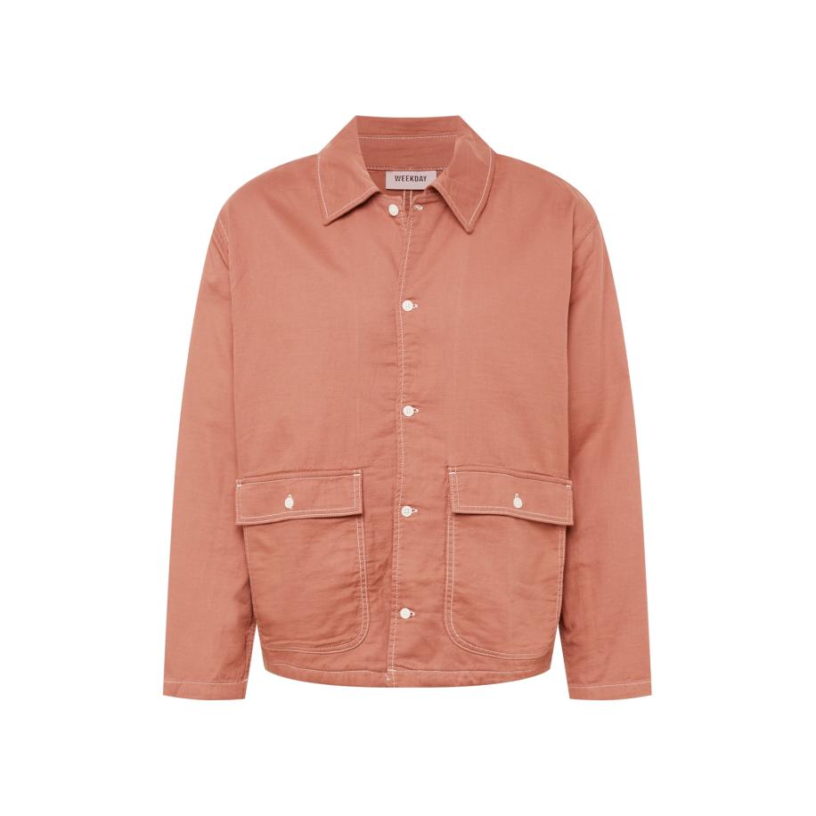 Weekday WEEKDAY Tussenjas Lucas roestbruin -