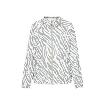 myMo ROCKS Tussenjas olijfgroen / wit