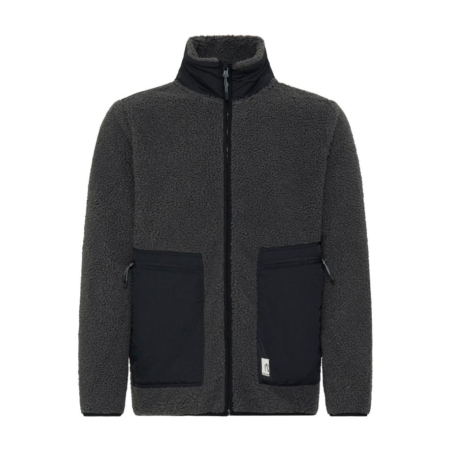 North Bend North Bend Tussenjas NBGalonne M Teddy Jacket grijs -