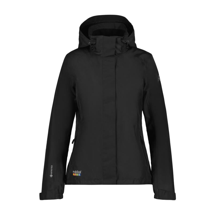 Rukka Rukka Outdoorjas Paljakka zwart -