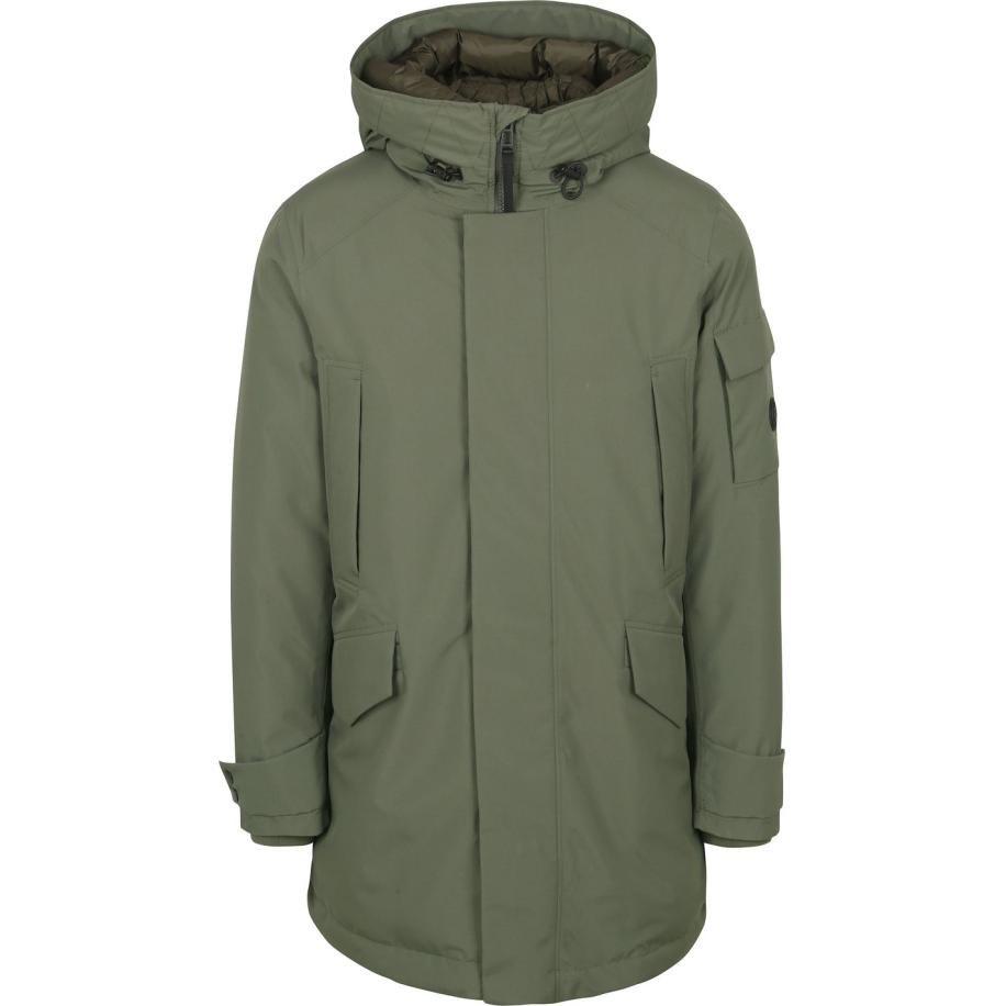 Reset Snowdon Jas Olijfgroen Groen