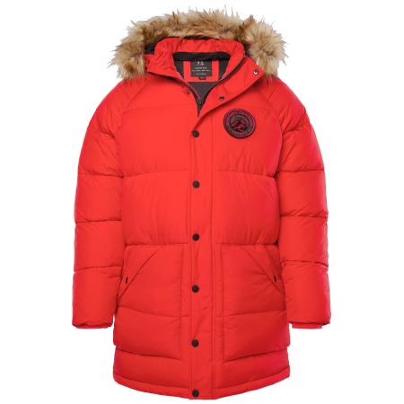 JP1880 JP1880 Winterparka rood / zwart