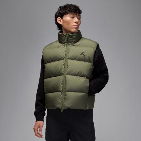 Jordan Flight bodywarmer met dons voor heren - Groen