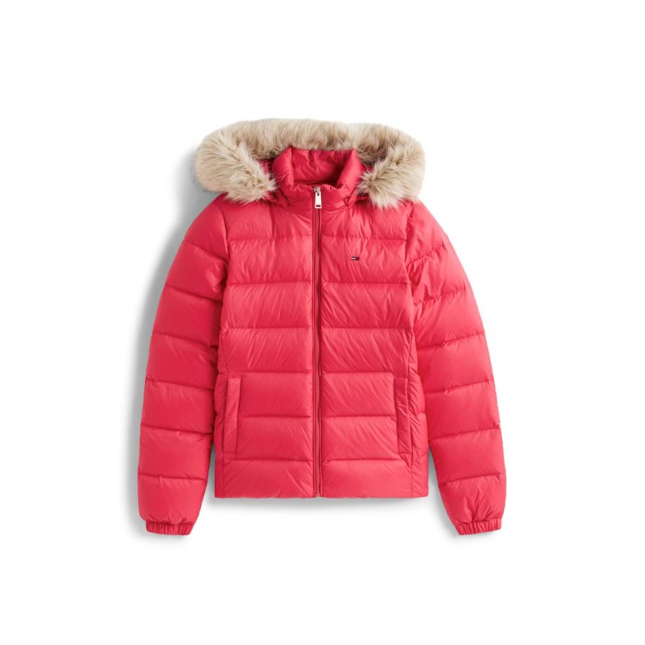 Tommy Jeans Tommy Jeans Winterjas cranberry -