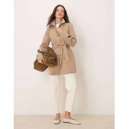 JDY Trenchcoat in lichtbruin