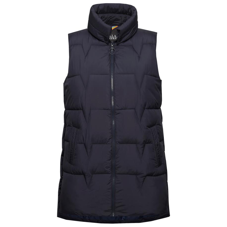 Ulla Popken Ulla Popken Bodywarmer nachtblauw -