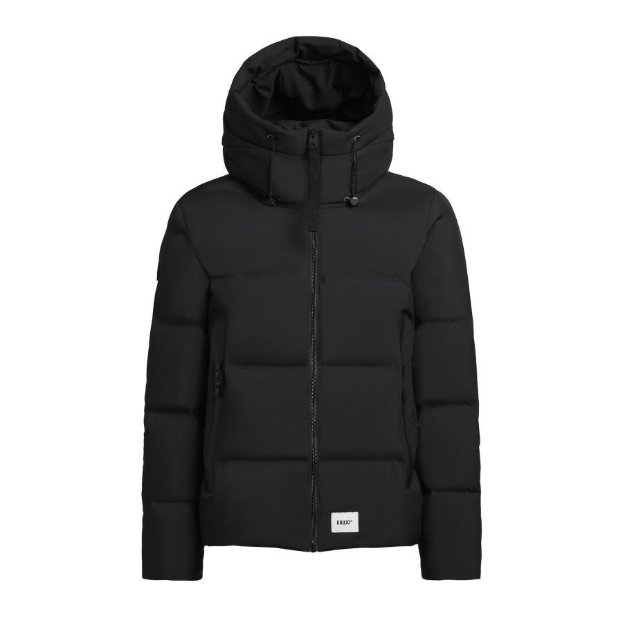 Khujo khujo Winterjas Wesh zwart -