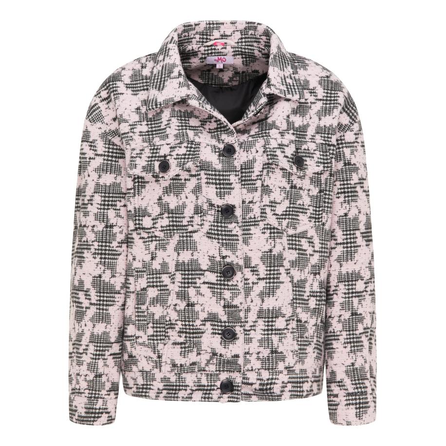 MYMO MYMO Tussenjas grijs / lichtroze -