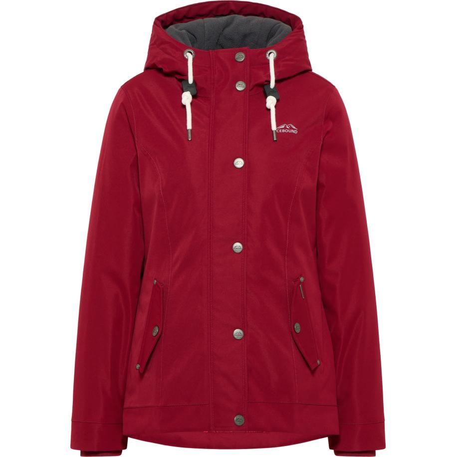 ICEBOUND ICEBOUND Functionele jas donkerrood -