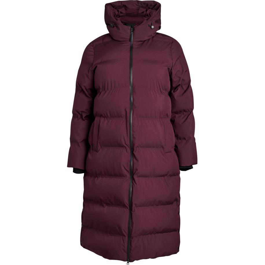 Zizzi Zizzi Winterjas bruin -