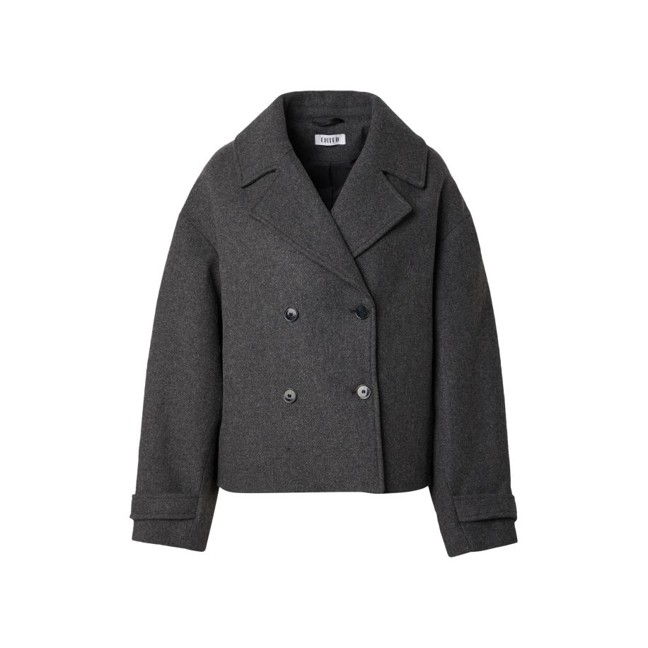 EDITED EDITED Tussenjas Julie donkergrijs -