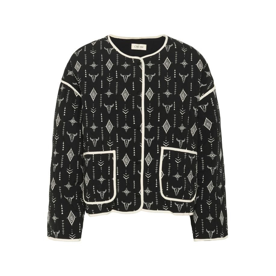 Cream Cream Tussenjas Naomi zwart / wit -