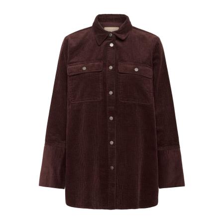 Culture CULTURE Tussenjas CUBaela Klay chocoladebruin