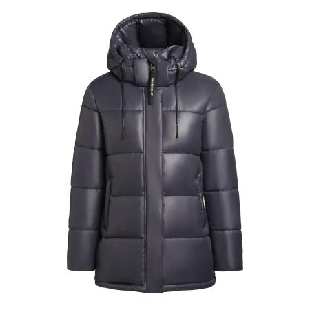 Khujo khujo Functionele jas Word3 blauw / zwart