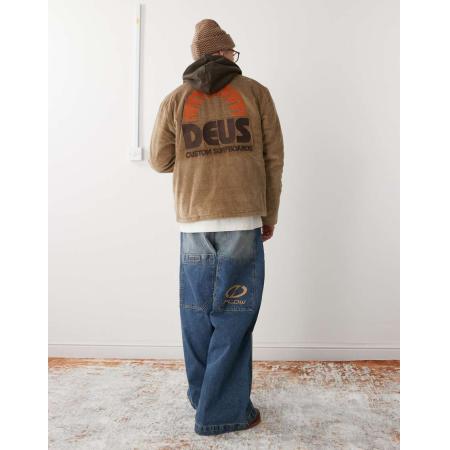 Deus Ex Machina - Stokes - Coachjack in kaki-Groen