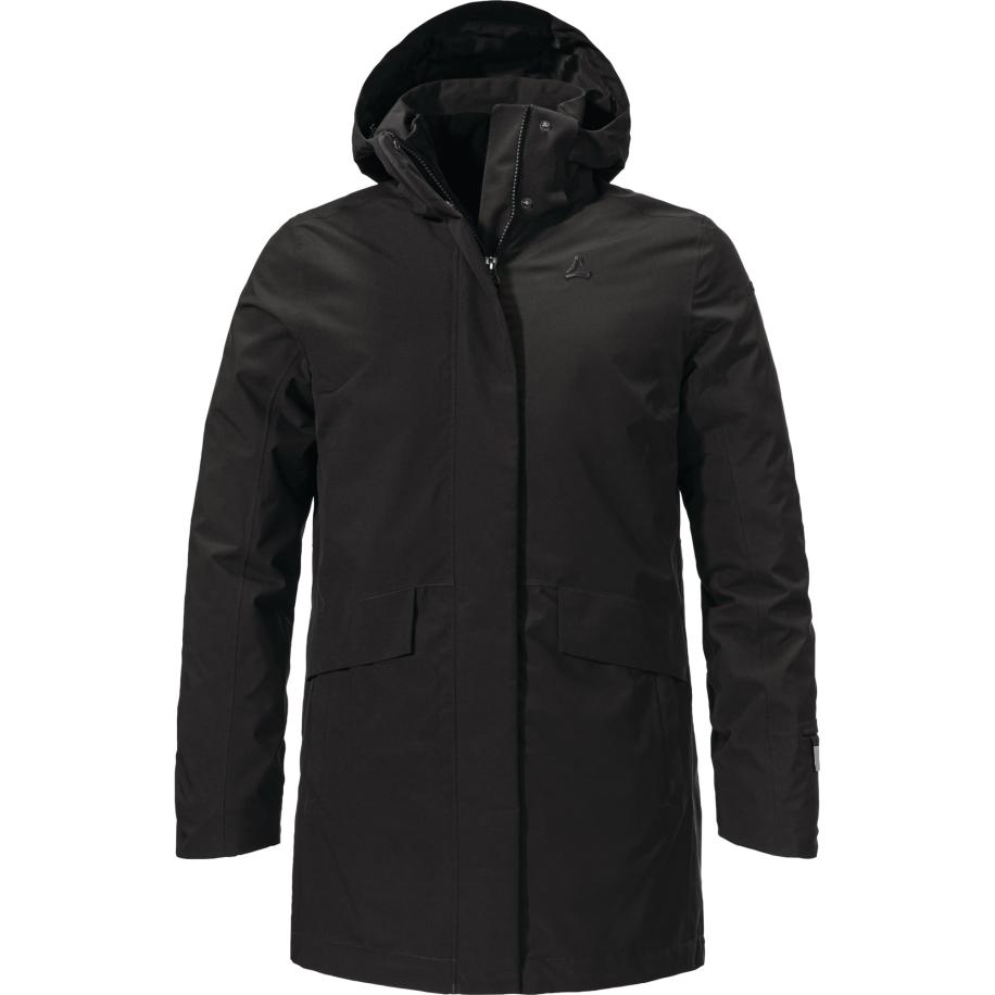 Schöffel Schöffel Outdoorjas Borkol zwart -