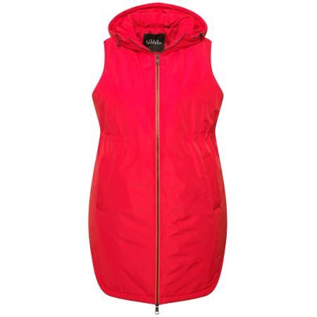 Ulla Popken Ulla Popken Bodywarmer bloedrood