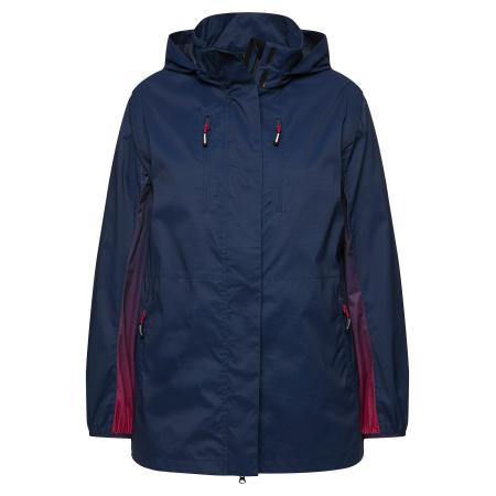 Ulla Popken Ulla Popken Functionele jas indigo / pink