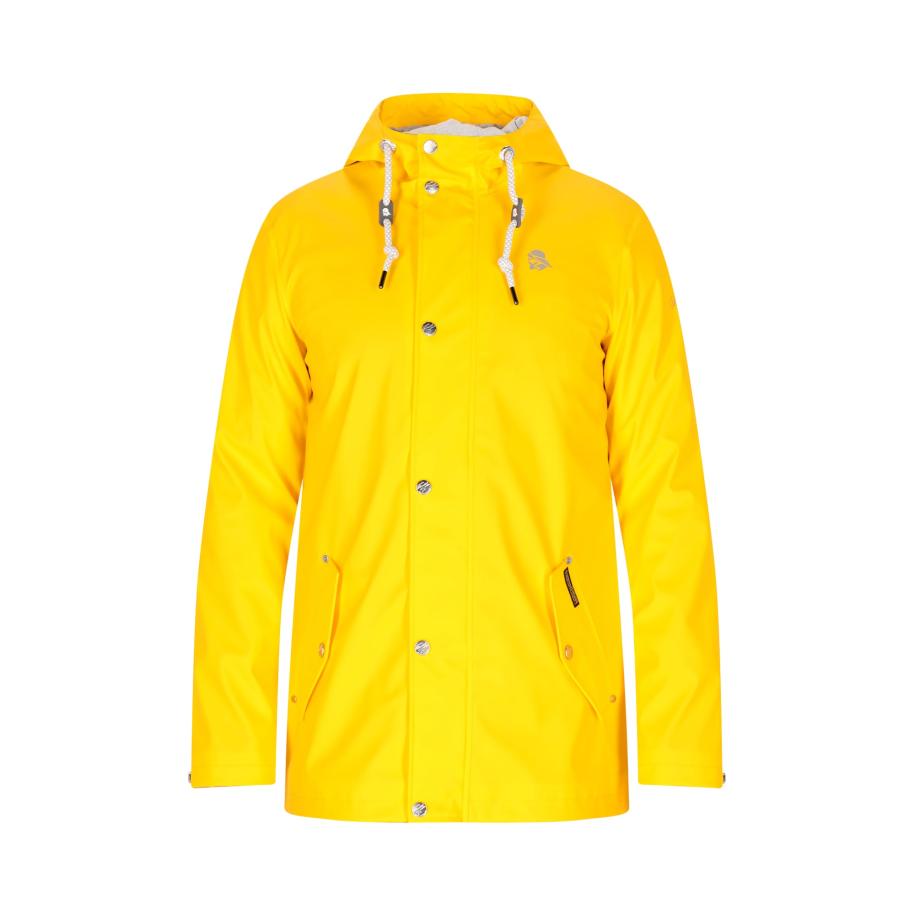 Schmuddelwedda Schmuddelwedda Tussenjas citroen / zilvergrijs -