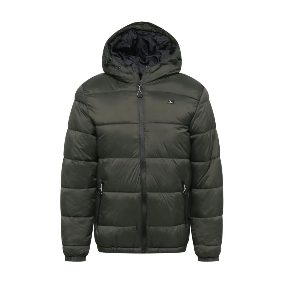 BLEND Winterjas donkergroen Groen