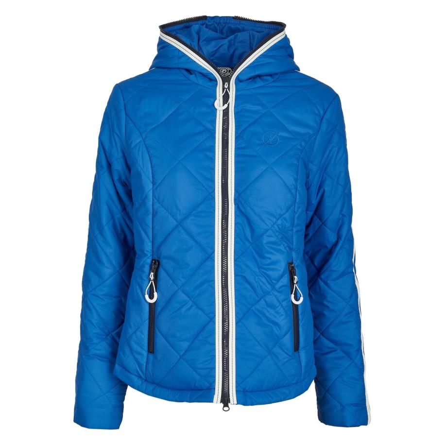 Navigazione Tussenjas donkerblauw / zwart / wit Blauw