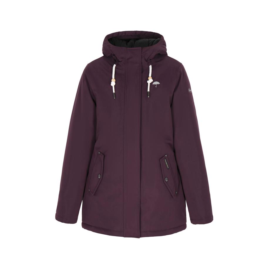 Schmuddelwedda Schmuddelwedda Winterjas donkerlila -
