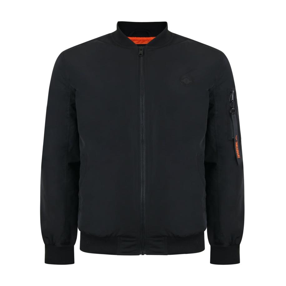 Threadbare Threadbare Tussenjas zwart -