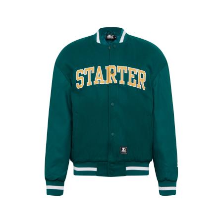 Starter Black Label Starter Black Label Tussenjas pasteelgeel / jade groen / wit