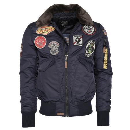 Top gun TOP GUN Tussenjas TG20213032 blauw