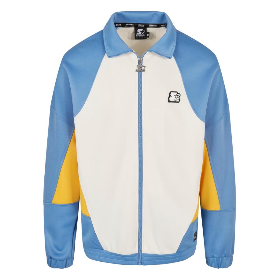 Starter Black Label Starter Black Label Tussenjas blauw / geel / wit -
