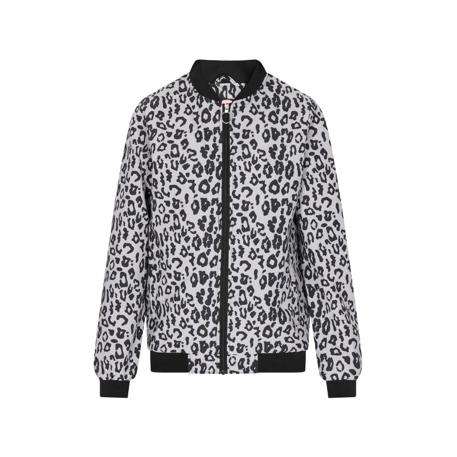 myMo ROCKS Tussenjas pastellila / zwart Paars